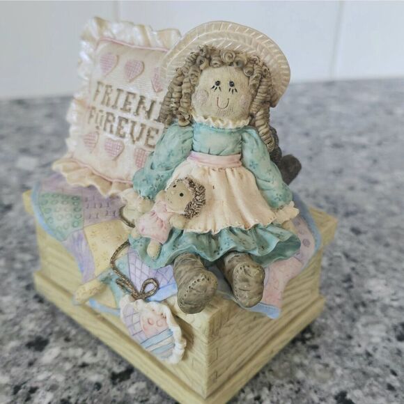 Vtg 1995 San Francisco Music Box Co You've Got A Friend Matthew Danko - Picture 5 of 9